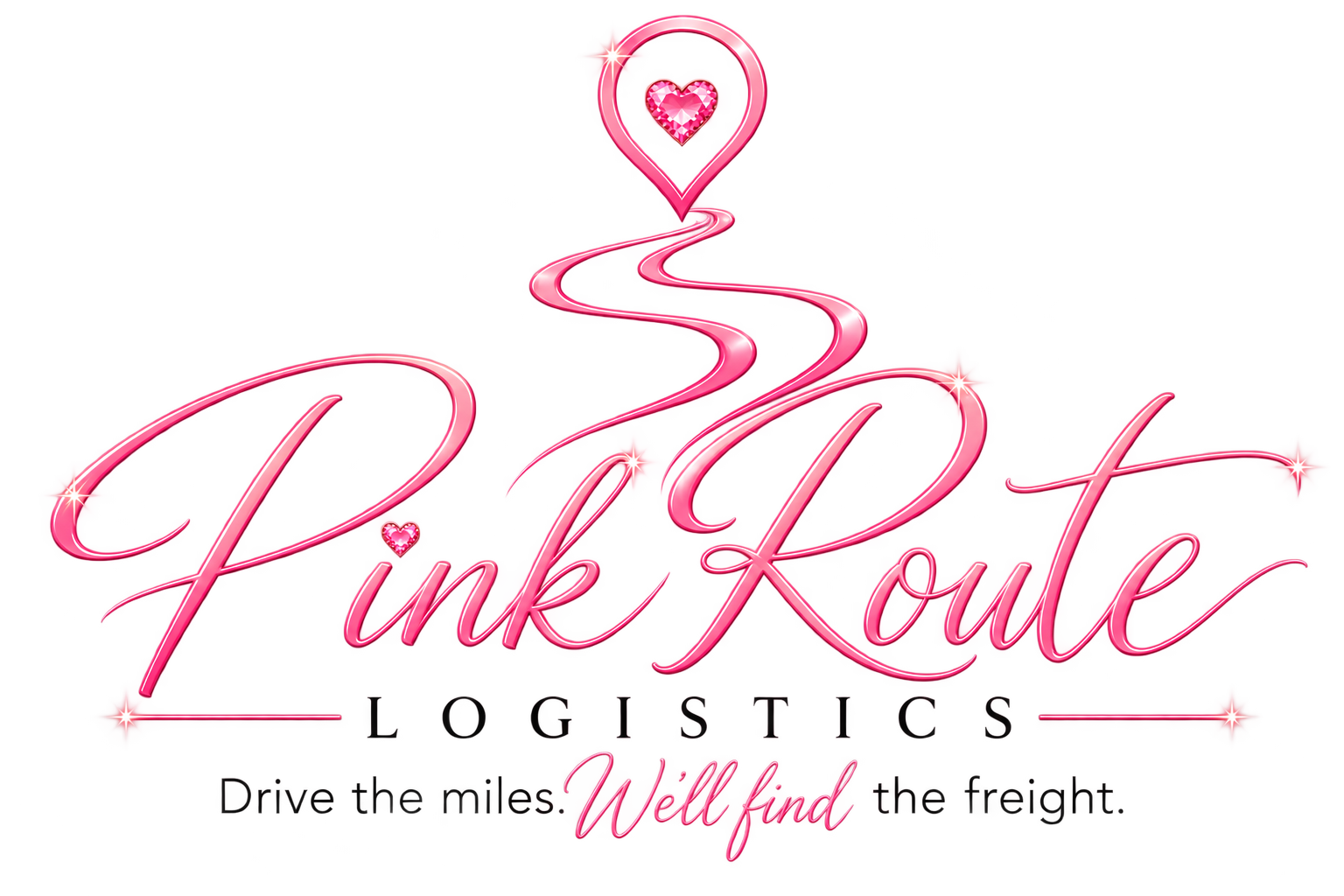Pink Route Logistics — drive the miles, we'll find the freight